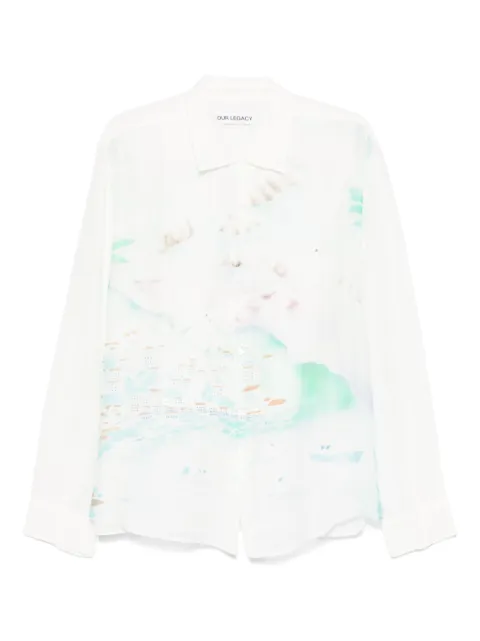 OUR LEGACY Adorn shirt Neutrals M2252AS
