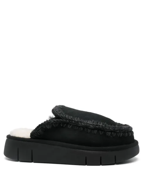 Mou Bounce mules Black MUFW531014A
