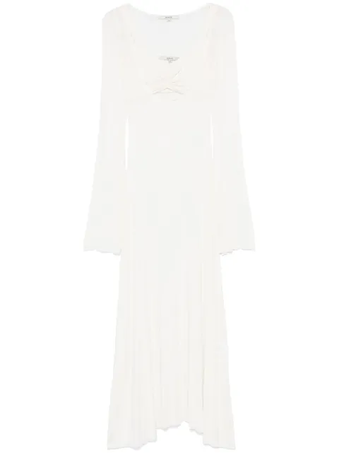 MANURÍ Nina maxi dress White MRSS24DR9CH001