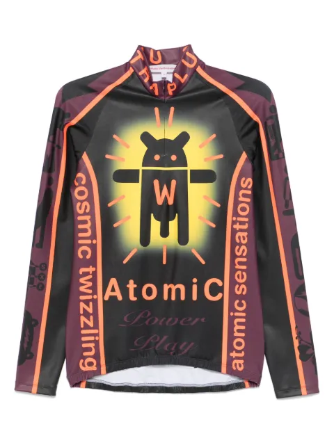 Walter Van Beirendonck Atomic cycling vest Black 7001