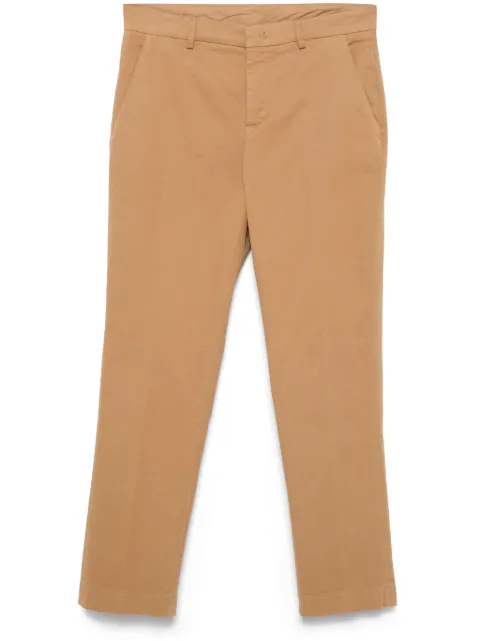 ASPESI tapered trousers Brown W4G0177E729