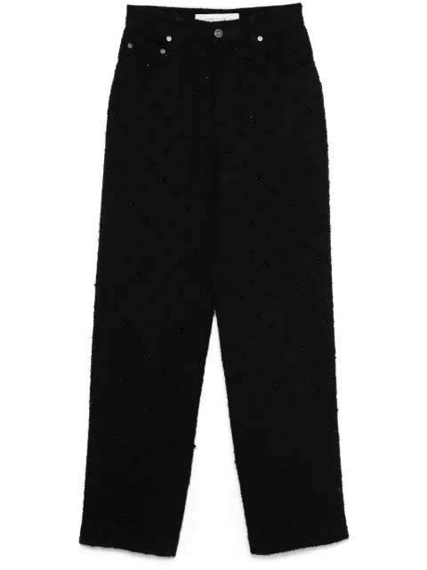 Golden Goose crystal-embellished trousers Black GWP00844P001677