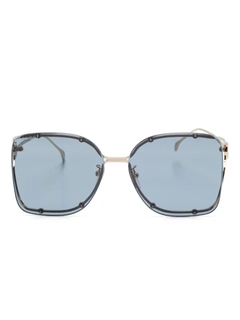 Gucci Eyewear oversize-frame sunglasses Gold GG1713SA001