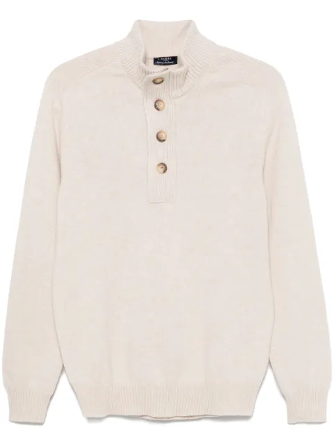 Barba virgin wool sweater White 2502523569