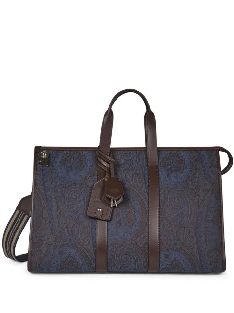 ETRO paisley-print travel bag Brown MP1L0002AA061