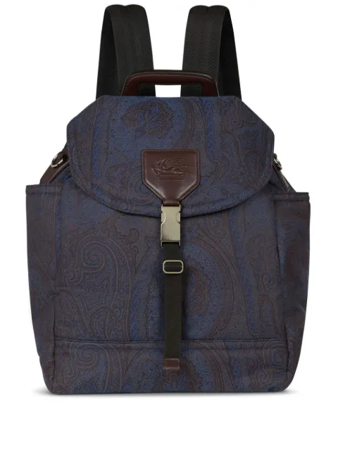 ETRO Pegaso-motif backpack Brown MP1F0006AA061