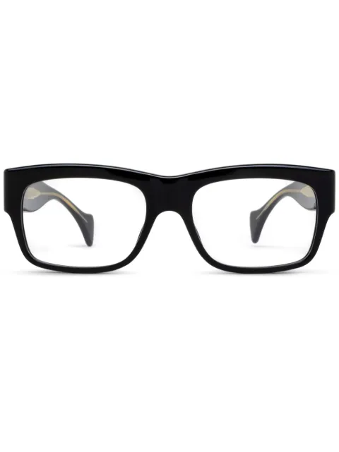 Gucci Eyewear logo-print glasses Black GG1707O006