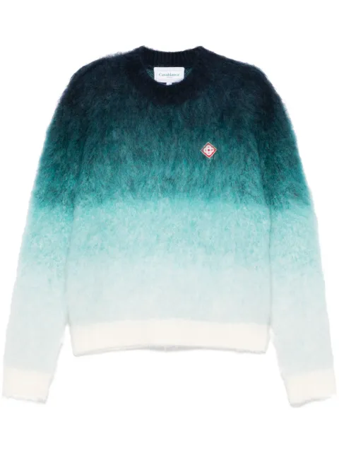 Casablanca gradient sweater Blue MF24KW800