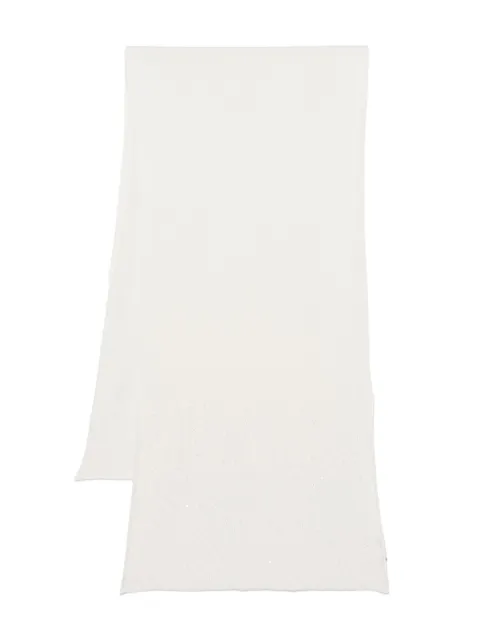 Fabiana Filippi sequin-embellished scarf White SAD224A040L1420000