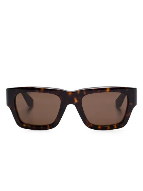 Gucci Eyewear rectangle-frame sunglasses Brown GG1668S