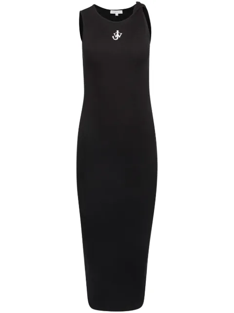 JW Anderson Anchor midi dress Black JD0043PG1717