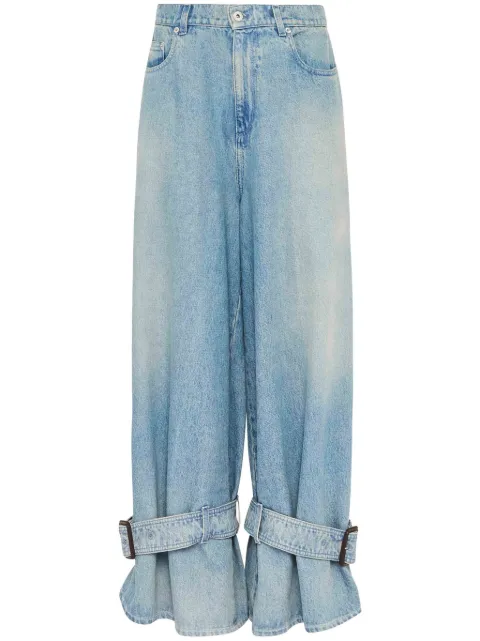 JW Anderson buckled cuff jeans Blue DT0107PG1735804