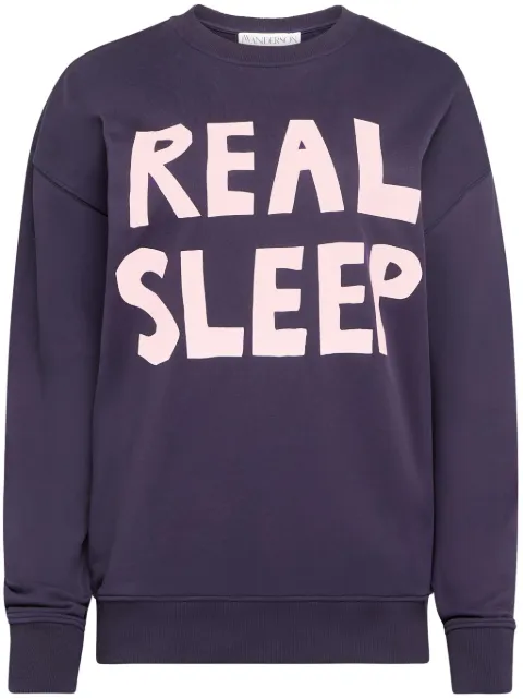 JW Anderson Real Sleep sweatshirt Blue JW0230PG1632898