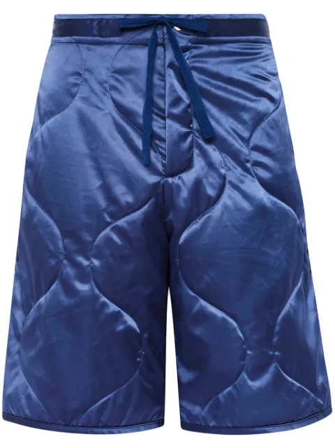 JW Anderson quilted shorts Blue SR0113PG1680