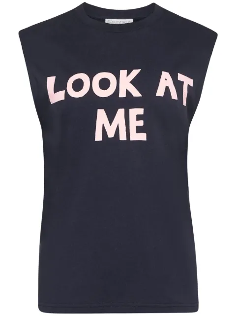 JW Anderson Look at Me tank top Blue JO0264PG1510898
