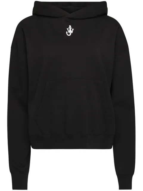 JW Anderson Anchor-embroidered hoodie Black JW0216PG1719999