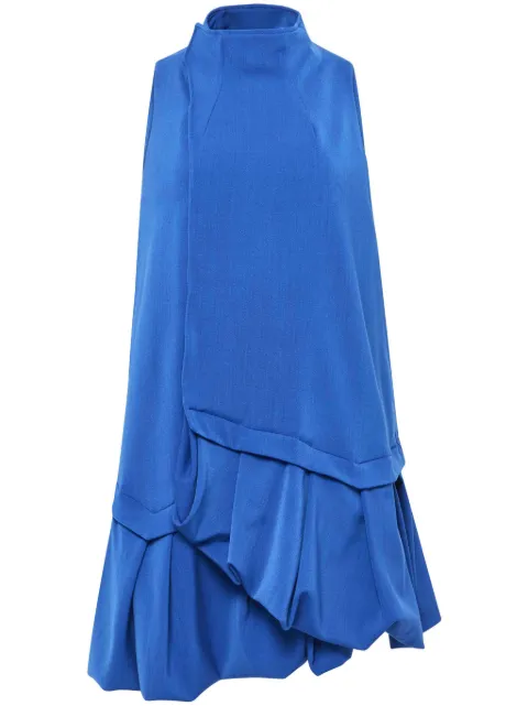 JW Anderson A-line ruffled minidress Blue DR0477PG1580802