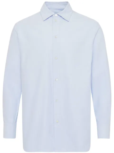 JW Anderson cotton Oxford shirt Blue SH0339PG1726
