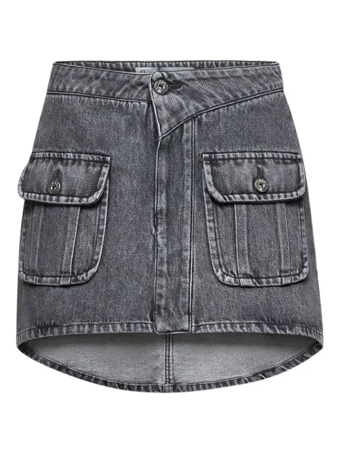 JW Anderson patch-pocket mini skirt Grey DK0026PG1745