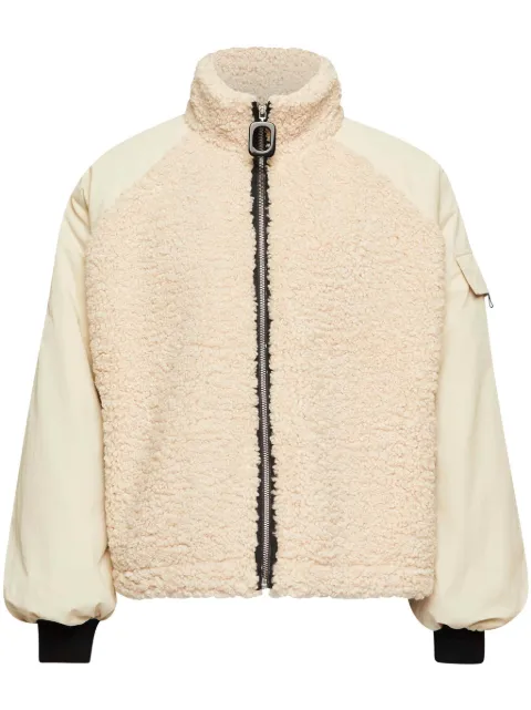 JW Anderson colour-block fleece jacket Neutrals JK0372PG1736132