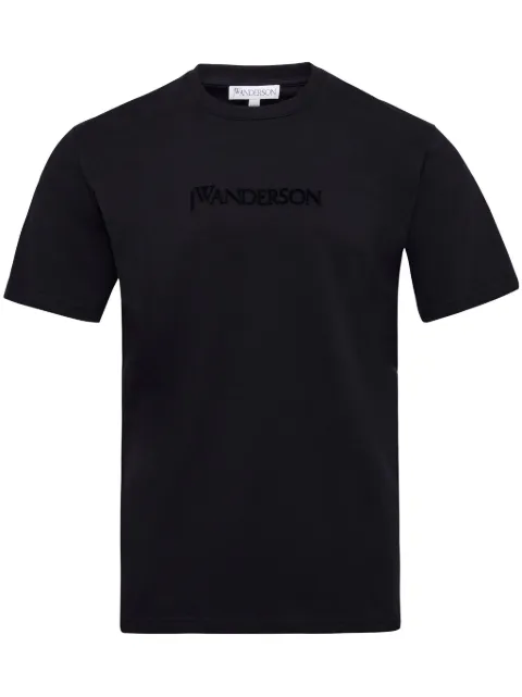 JW Anderson logo-embroidered T-shirt Black JT0258PG1510999