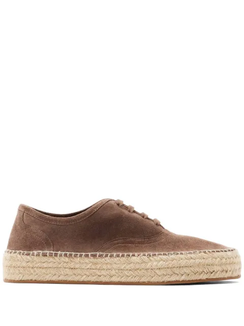 JW Anderson lace-up platform sneakers Brown ANW44040A21022