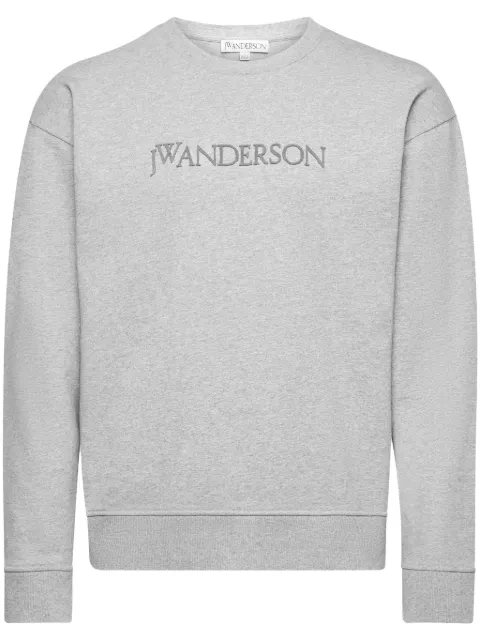 JW Anderson logo-embroidered sweatshirt Grey JW0215PG1632907