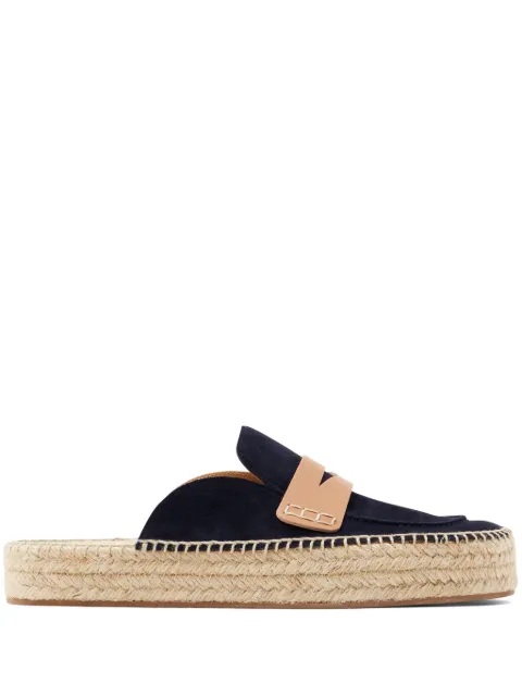 JW Anderson suede espadrilles Blue ANW42005B21020