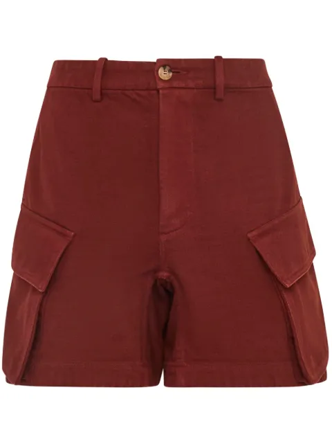 JW Anderson cargo twill shorts Red SR0117PG1730405