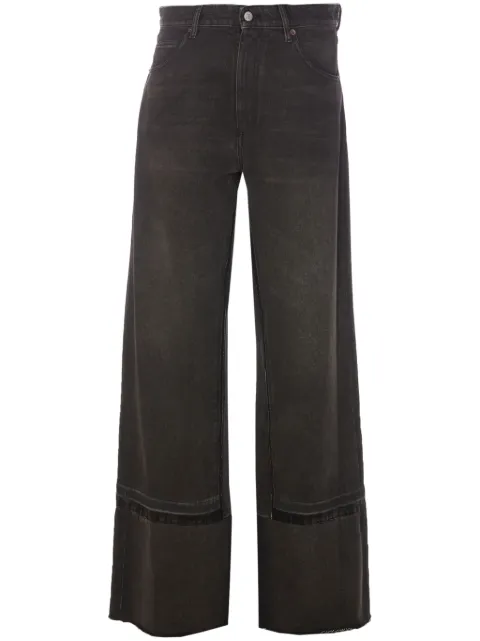 MM6 Maison Margiela bootcut jeans Black SH2LA0010S30848