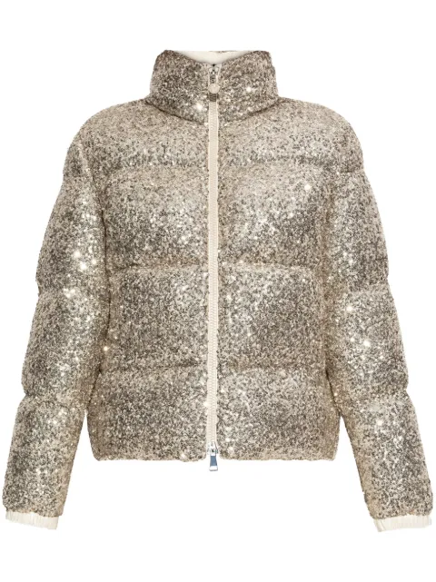 Moncler Anternes puffer jacket Gold J20931A0016589AR2