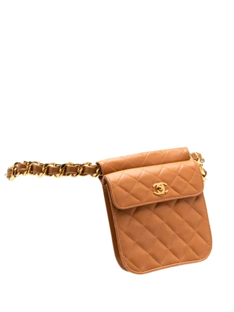 CHANEL Pre-Owned 1994 waist bag Brown CHANEL1994WAISTBAG