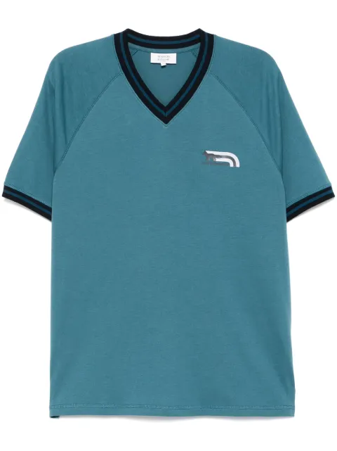 Maison Kitsuné Flash Fox t-shirt Blue NM00107KJ0119P446