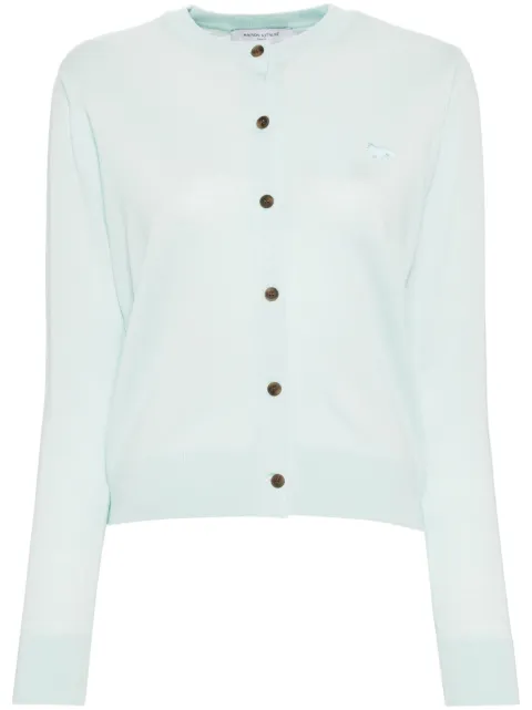 Maison Kitsuné Baby Fox cardigan Blue MW00507KT1036