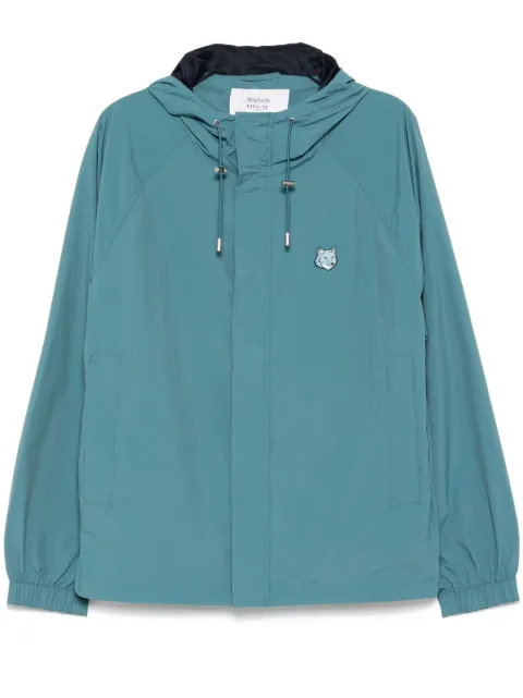 Maison Kitsuné fox head windbreaker Blue MM02228WQ0072P446
