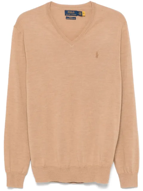 Polo Ralph Lauren Polo Pony-motif sweater Brown 710946142009