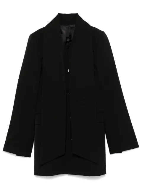 ALAINPAUL Lavalliere blazer Black S2WJA02