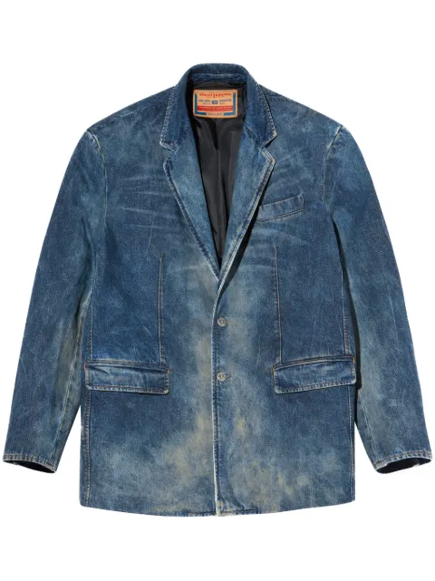 Diesel x Damiano David D-Over blazer Blue A177160DBCW