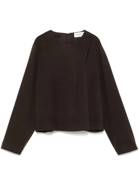 Officine Generale Francky blouse Brown W24WTOP050