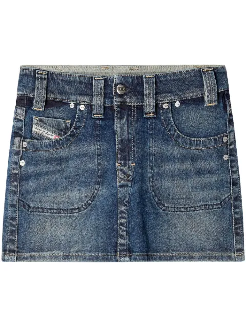 Diesel De-Rago-Re mini skirt Blue A1770309J06