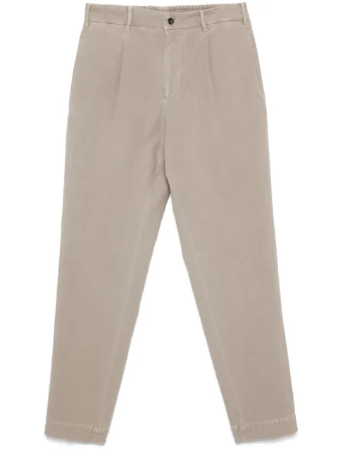 Dell'oglio pleat-detail trousers Neutrals IRNODYE3099