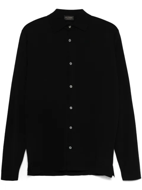 Dell'oglio merino wool shirt Black CA0MLRM16R