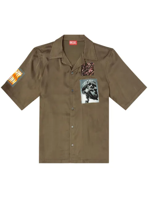Diesel S-Daxhe shirt Green A167030SLBN