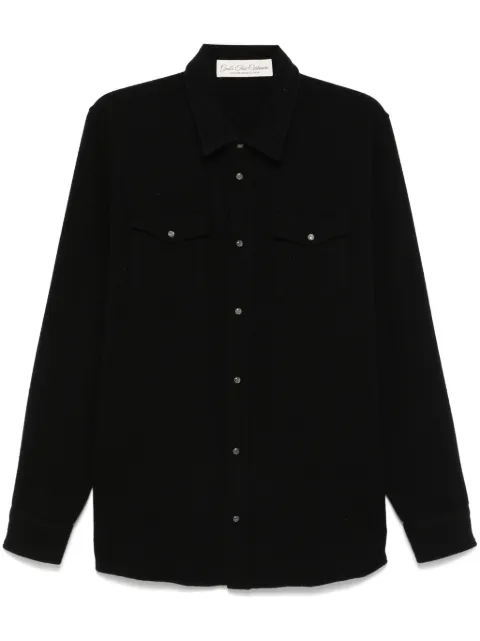 GOD'S TRUE CASHMERE cashmere shirt Black GTC0075WP