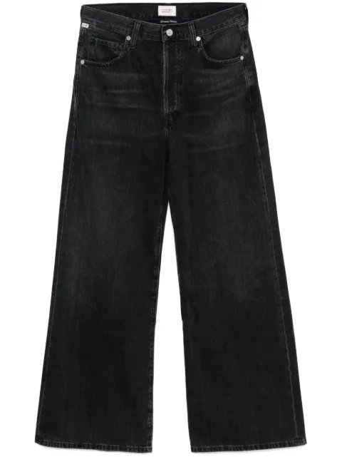 Citizens of Humanity mid-rise wide-leg jeans Grey 20941193