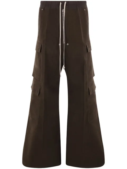Rick Owens wide-leg trousers Green RU02D6339TB