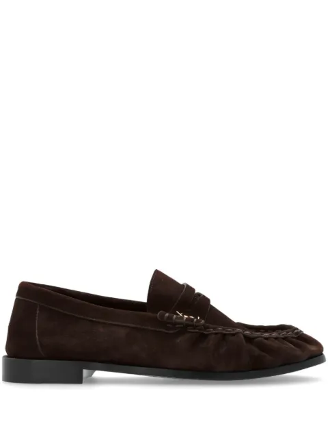 Saint Laurent suede loafers Brown 7668762W5AA