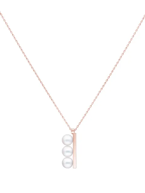 TASAKI 18kt SAKURAGOLD Balance Plus Neo pearl necklace Pink P17253S