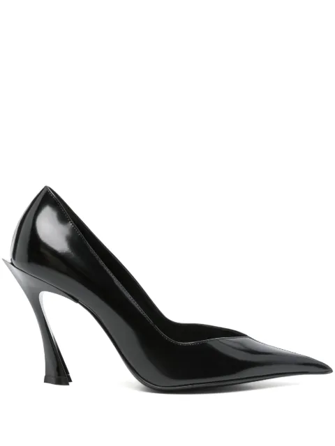 Mugler 95mm Fang pumps Black MUWFW2425SC051
