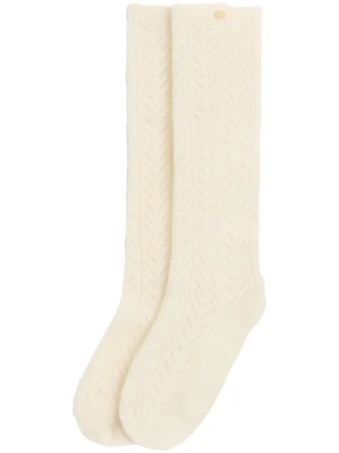 Valentino Garavani VLogo Signature socks White BKI02T95Q
